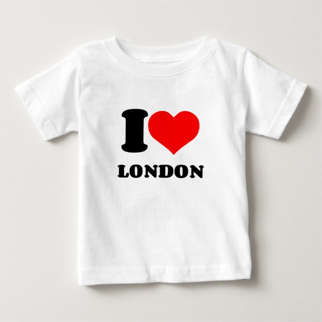 I HEART LONDON BABY T-Shirt (Front)