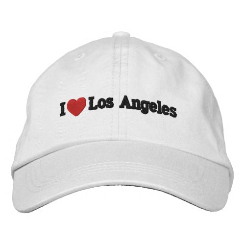 I Heart Los Angeles Embroidered Hat