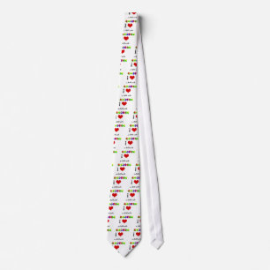 I Heart (Love) a Child with Autism Neck Tie