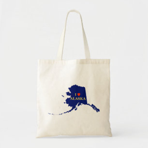 I Heart (Love) Alaska Tote Bag