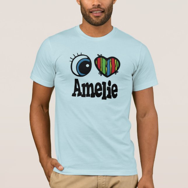 I Heart (Love) Amelie T-Shirt (Front)