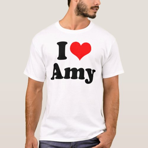 I Heart  Love Amy T_Shirt