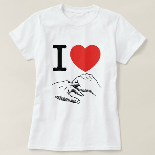 I Heart Love Anal T_Shirt