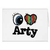 I Heart (Love) Arty (Front Horizontal)