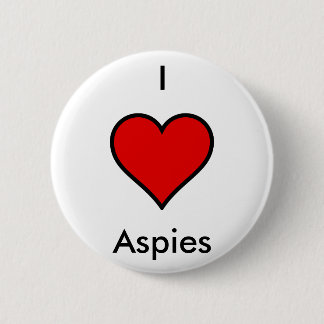 I Heart (Love) Aspies Button