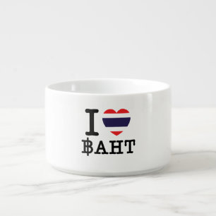 I Heart (Love) Baht Bowl