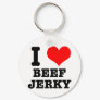I HEART (LOVE) beef jerky Keychain