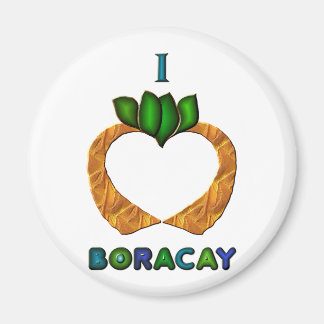 I Heart (Love) Boracay Magnet