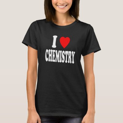 I Heart (Love) Chemistry Chemist Scientist Premium T-Shirt