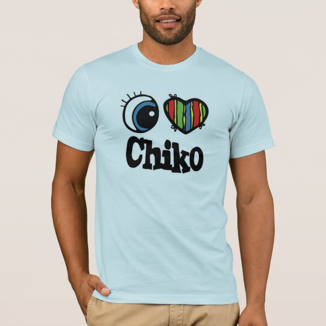 I Heart (Love) Chiko T-Shirt (Front)