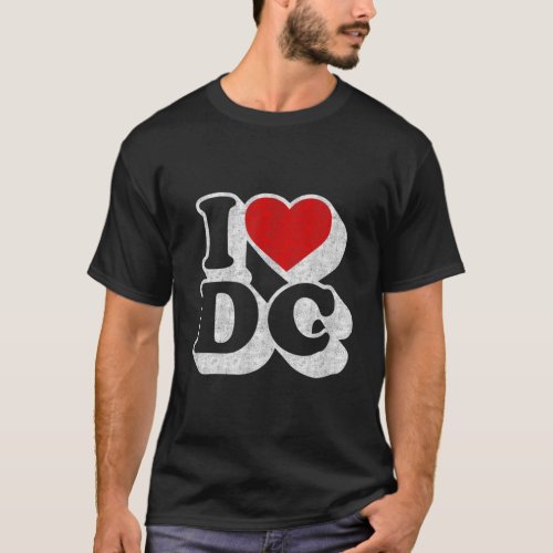 I Heart Love DC Washington DC Tshirt Souvenir Gif