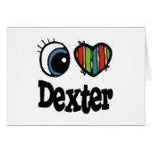 I Heart (Love) Dexter (Front Horizontal)