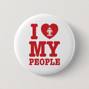 I Heart (Love) Erawan My Lao People Button
