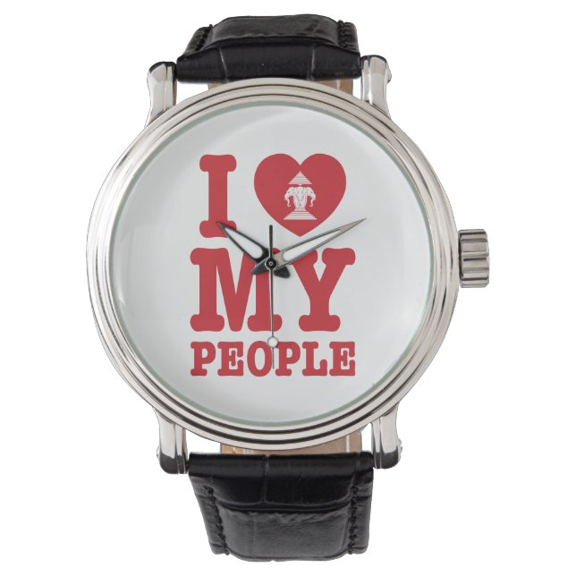 I Heart (Love) Erawan My Lao People Watch (Front)