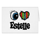 I Heart (Love) Estelle (Front Horizontal)