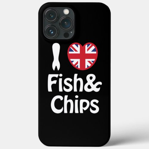 I Heart Love Fish  Chips Case_Mate iPhone Case