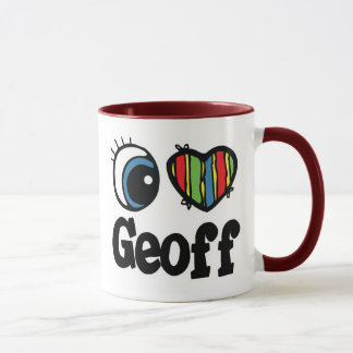 I Heart (Love) Geoff Mug