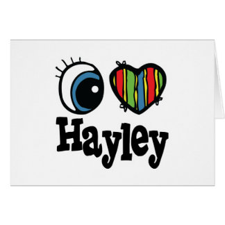 I Heart (Love) Hayley Cards
