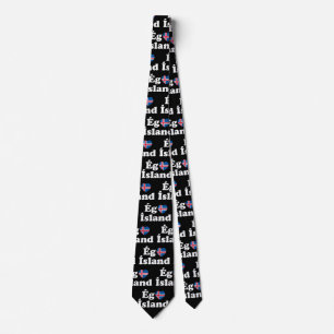 I Heart (Love) Iceland [Ég Elska Ísland] Icelandic Neck Tie