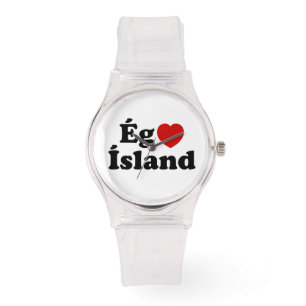 I Heart (Love) Iceland [Ég Elska Ísland] Icelandic Watch