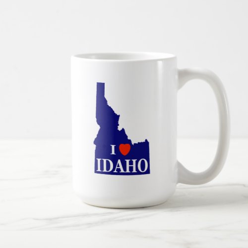 I Heart Love Idaho Coffee Mug
