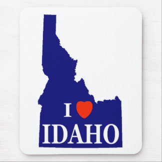 I Heart (Love) Idaho Mouse Pad