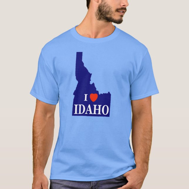 I Heart (Love) Idaho T-Shirt (Front)
