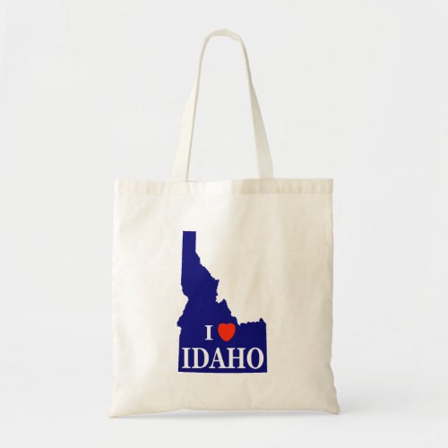 I Heart Love Idaho Tote Bag