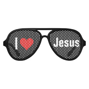 I (heart) Love Jesus Lens Sunglasses/ Shades