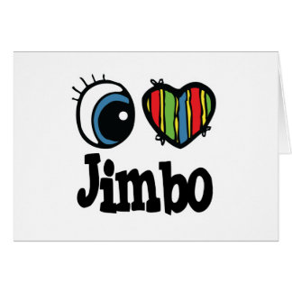 I Heart (Love) Jimbo Cards