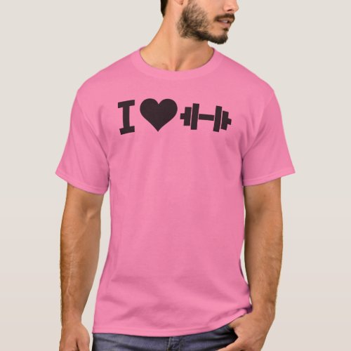 I Heart Love Lifting T_Shirt