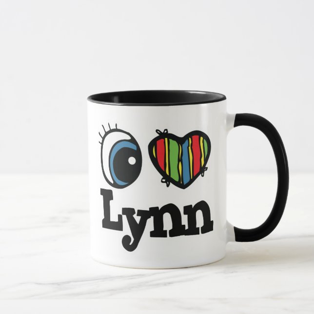 I Heart (Love) Lynn Mug (Right)
