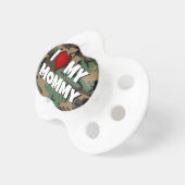 I (heart) Love My Mommy Camouflage - Baby Pacifie Pacifier (Front Right)