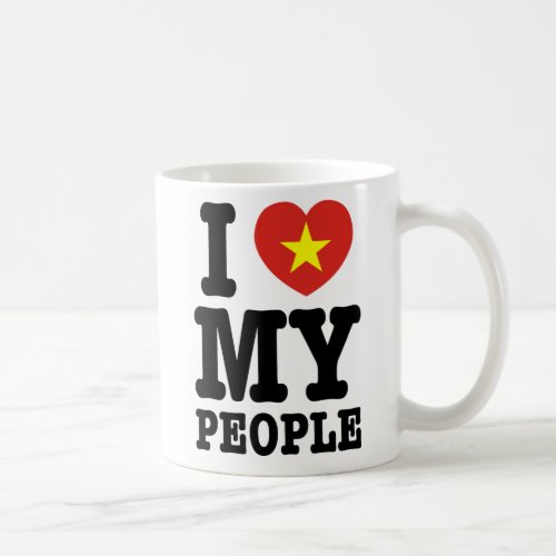 I Heart Love My Viet People Coffee Mug