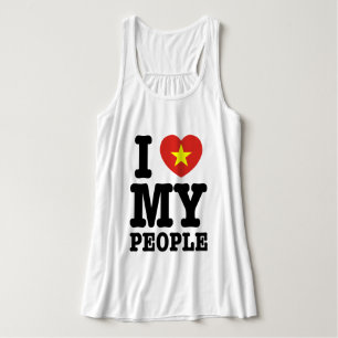 I Heart (Love) My Viet People Tank Top