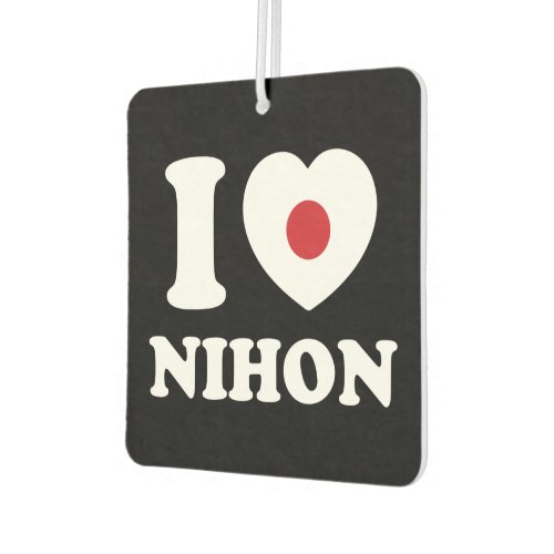 I HEART LOVE NIHON AIR FRESHENER