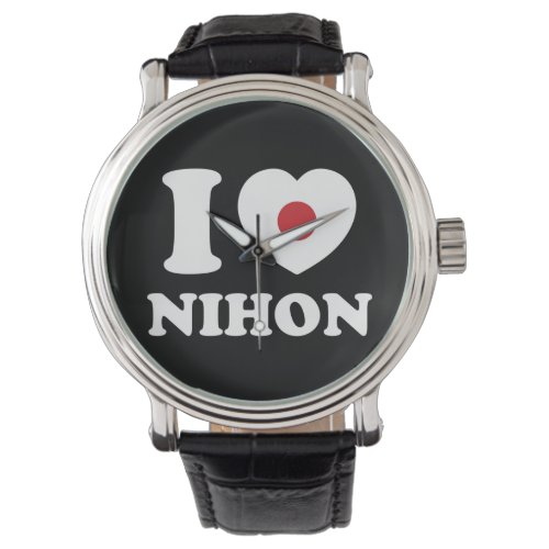 I HEART LOVE NIHON WATCH