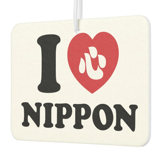 I HEART [LOVE] NIPPON AIR FRESHENER (Left)