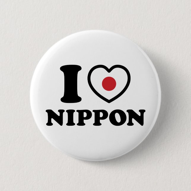 I HEART [LOVE] NIPPON BUTTON (Front)