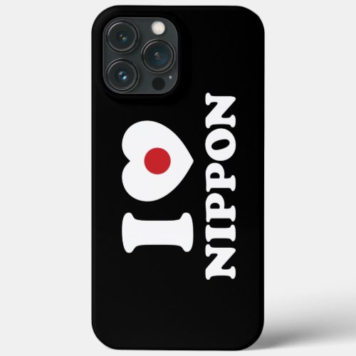 I HEART LOVE NIPPON Case_Mate iPhone CASE