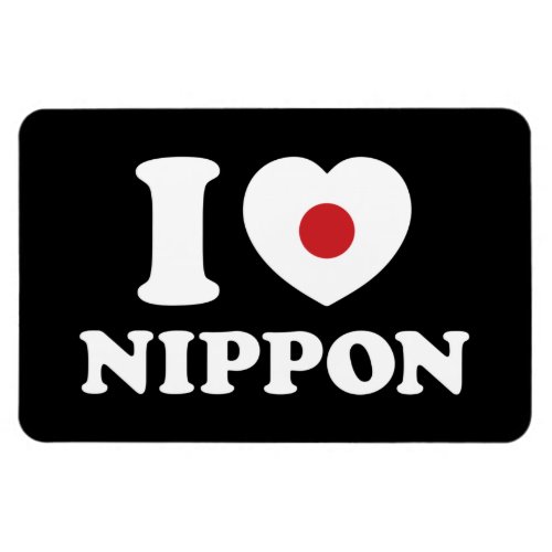 I HEART LOVE NIPPON MAGNET