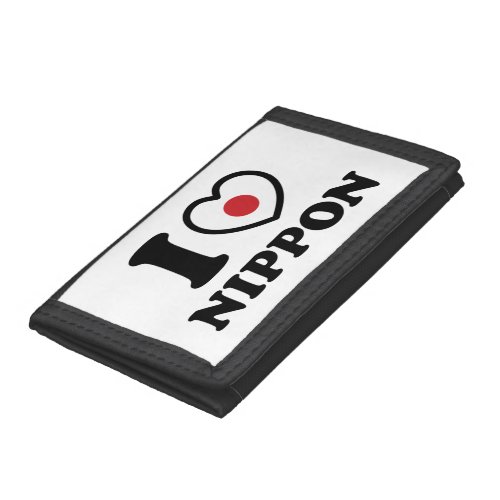 I HEART LOVE NIPPON TRIFOLD WALLET