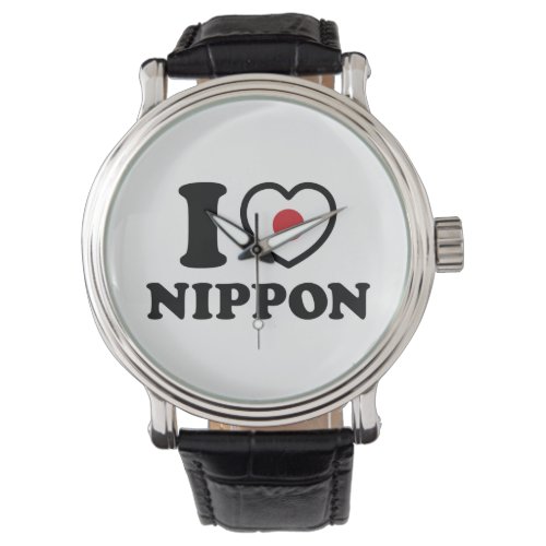 I HEART LOVE NIPPON WATCH