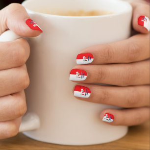 I Heart Love Panna Maria Texas Minx Nail Art