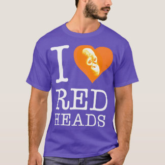 I heart love redheads T-Shirt