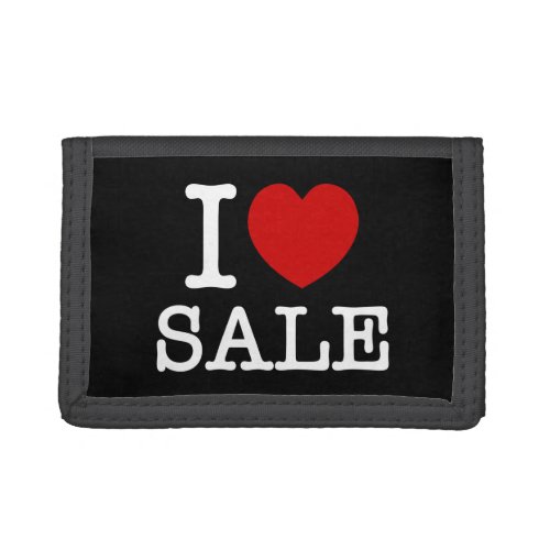 I HEART LOVE SALE TRIFOLD WALLET