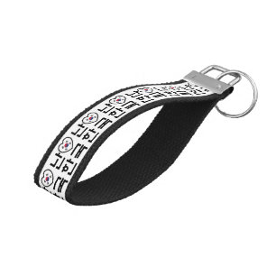 I Heart [Love] South Korea Hangul Korean Language Wrist Keychain