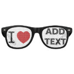 I Heart Love Sunglasses Custom at Zazzle
