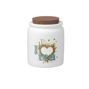 I Heart (Love) Tea Jar