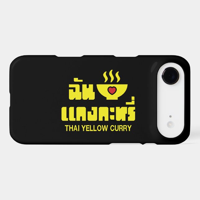 I Heart (Love) Thai Yellow Curry Case-Mate iPhone Case (Back (Horizontal))
